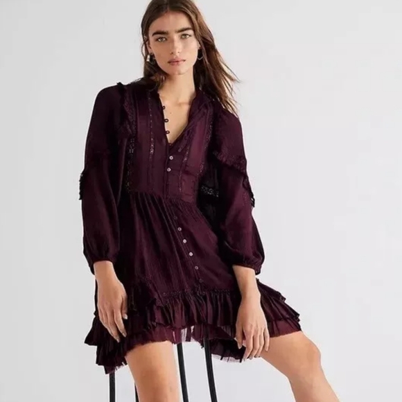 Free People Dresses & Skirts - Free People One Ambrosia Mini Dress